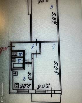 2-к квартира, вторичка, 47м2, 4/5 этаж