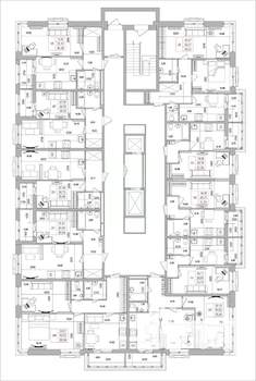 1-к квартира, вторичка, 42м2, 6/16 этаж