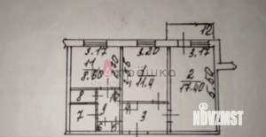 2-к квартира, вторичка, 51м2, 8/10 этаж