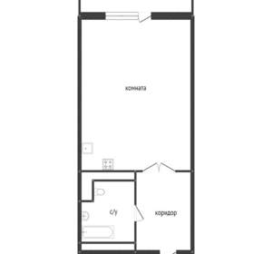 Студия квартира, сданный дом, 32м2, 2/17 этаж