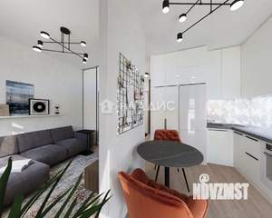 1-к квартира, строящийся дом, 28м2, 4/5 этаж