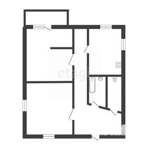2-к квартира, вторичка, 76м2, 7/17 этаж