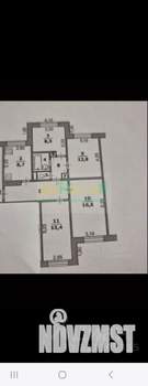 4-к квартира, вторичка, 77м2, 1/9 этаж