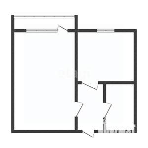 1-к квартира, вторичка, 56м2, 9/10 этаж