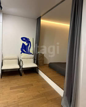 Студия квартира, вторичка, 43м2, 16/19 этаж