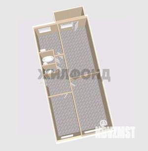 3-к квартира, вторичка, 61м2, 5/5 этаж