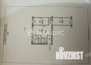 3-к квартира, вторичка, 56м2, 1/5 этаж