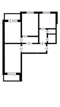 3-к квартира, вторичка, 74м2, 6/10 этаж