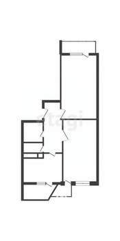 2-к квартира, вторичка, 68м2, 2/15 этаж