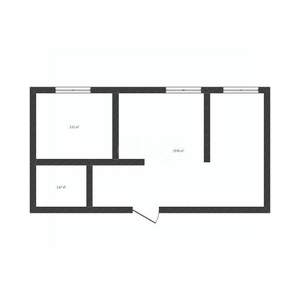 2-к квартира, вторичка, 34м2, 1/12 этаж