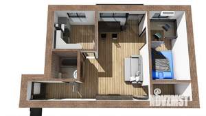 2-к квартира, вторичка, 45м2, 3/5 этаж