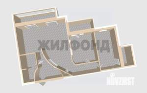 3-к квартира, вторичка, 103м2, 10/12 этаж