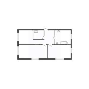 3-к квартира, вторичка, 62м2, 1/5 этаж