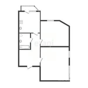 2-к квартира, вторичка, 68м2, 7/16 этаж