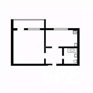 1-к квартира, вторичка, 31м2, 3/5 этаж