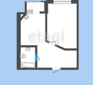 1-к квартира, вторичка, 38м2, 5/9 этаж