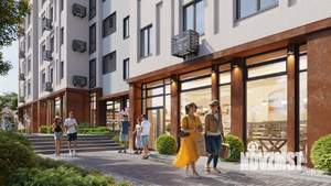 Студия квартира, строящийся дом, 35м2, 5/5 этаж