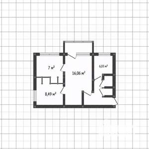 3-к квартира, вторичка, 48м2, 4/5 этаж