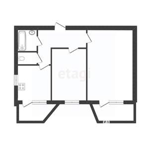 2-к квартира, вторичка, 70м2, 9/15 этаж