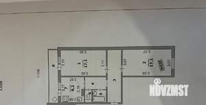 2-к квартира, вторичка, 61м2, 1/10 этаж