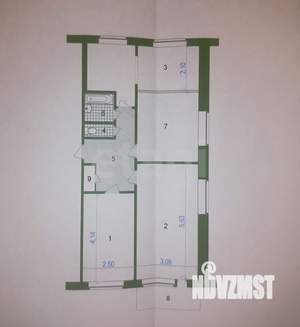 3-к квартира, вторичка, 62м2, 2/5 этаж