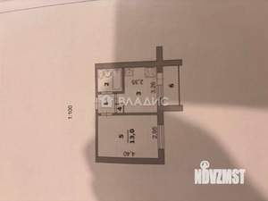 1-к квартира, вторичка, 27м2, 7/9 этаж