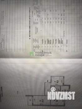 3-к квартира, вторичка, 61м2, 3/9 этаж