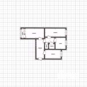 3-к квартира, вторичка, 60м2, 5/9 этаж