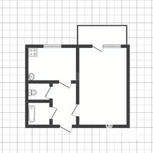 1-к квартира, вторичка, 34м2, 10/10 этаж