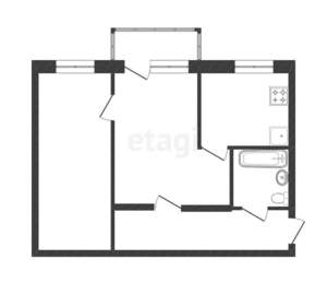 2-к квартира, вторичка, 74м2, 2/8 этаж