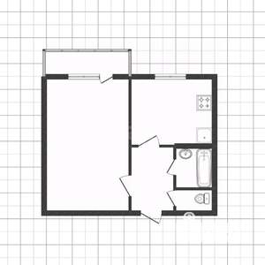1-к квартира, вторичка, 34м2, 10/10 этаж