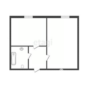 1-к квартира, вторичка, 30м2, 3/5 этаж