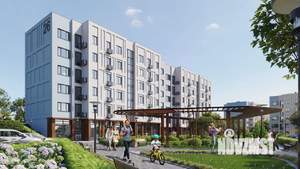 2-к квартира, строящийся дом, 47м2, 4/5 этаж