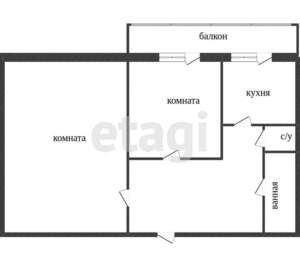 2-к квартира, вторичка, 73м2, 4/9 этаж