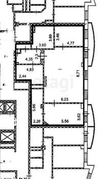 3-к квартира, вторичка, 140м2, 5/15 этаж