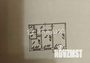 2-к квартира, вторичка, 44м2, 5/5 этаж