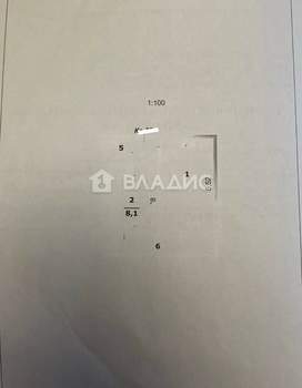 1-к квартира, вторичка, 34м2, 6/9 этаж