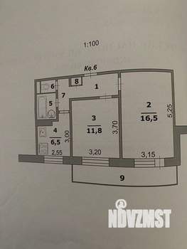 2-к квартира, вторичка, 45м2, 2/9 этаж