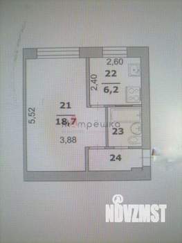 1-к квартира, вторичка, 31м2, 2/5 этаж