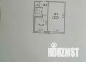 1-к квартира, вторичка, 31м2, 1/5 этаж