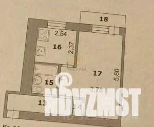 1-к квартира, вторичка, 31м2, 3/5 этаж