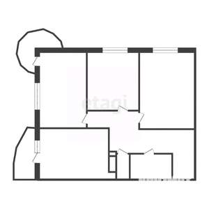 3-к квартира, вторичка, 98м2, 14/14 этаж