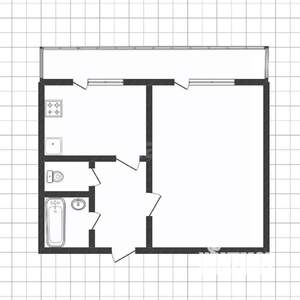 1-к квартира, вторичка, 34м2, 10/10 этаж