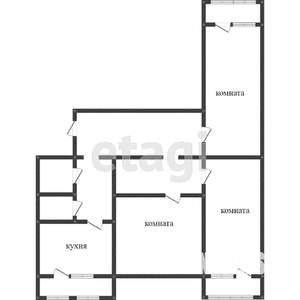 3-к квартира, вторичка, 68м2, 5/10 этаж