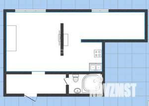 Студия квартира, вторичка, 28м2, 5/5 этаж