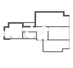 3-к квартира, вторичка, 106м2, 10/12 этаж