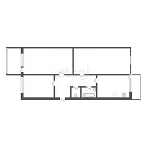 3-к квартира, вторичка, 65м2, 5/5 этаж