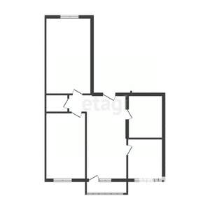 3-к квартира, вторичка, 55м2, 5/5 этаж