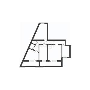 2-к квартира, вторичка, 83м2, 8/9 этаж