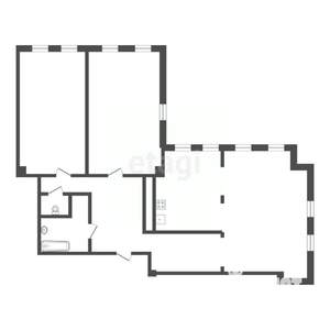 3-к квартира, вторичка, 103м2, 5/6 этаж